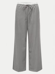 ONLY Spodnie materiałowe Tille 15339242 Szary Straight Fit. Szare spodnie materiałowe damskie Only, l, bez wzorów, z materiału. Za 99.99 zł.