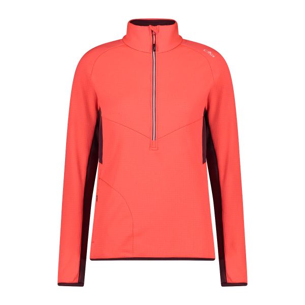 Damska bluza rozpinana do połowy CMP. Niebieskie bluzy damskie CMP, s, bez wzorów, z materiału, bez kaptura. Za 301.55 zł.