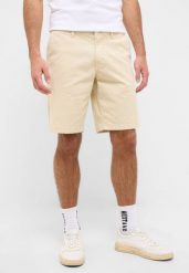 Męskie szorty Mustang Style Amsterdam Shorts Birch 1016450 2040. Brązowe szorty męskie Mustang, m, bez wzorów. Za 159.99 zł.