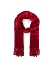 Tommy Hilfiger Szalik AW0AW19123 Czerwony. Czerwone rękawiczki damskie Tommy Hilfiger, bez wzorów, z wełny. Za 369.99 zł.