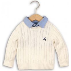 Minoti Chłopięcy Sweter Z Koszulą 122/128 Beżowy. Koszule dla chłopców marki Minoti. W wyprzedaży za 75.00 zł.