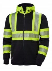 Sweater with reflective elements HELLY HANSEN ICU, black 2XL. Czarne bluzy męskie Helly Hansen, m, bez wzorów, bez kaptura. Za 499.00 zł.