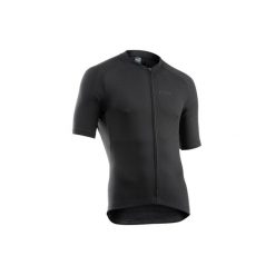 Koszulka kolarska NORTHWAVE Force 2. Czarne koszulki sportowe męskie Northwave, xl, bez wzorów, bez kołnierzyka, bez ramiączek, rowerowe. Za 195.00 zł.