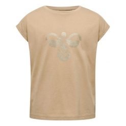Koszulka dla dziewczynki Hummel Diez. Zielone t-shirty i topy dla dziewczynek Hummel, bez wzorów, z bawełny, bez ramiączek. Za 147.00 zł.