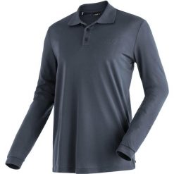 Koszulka polo z długim rękawem Maier Sports Ulrich. Czarne bluzki z długim rękawem męskie Maier Sports, l, bez wzorów, z materiału, klasyczne, bez kołnierzyka. Za 256.65 zł.