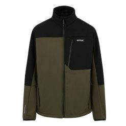 Męska Kurtka Soft Shell Mountdale. Zielone kurtki męskie Regatta, m, bez wzorów, sportowe, bez kaptura. Za 105.99 zł.