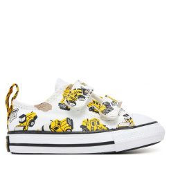 Trampki Converse. Białe trampki i tenisówki chłopięce Converse, bez wzorów, retro, bez zapięcia. Za 179.99 zł.