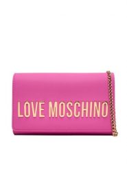 LOVE MOSCHINO Torebka JC4103PP1OKD0604 Różowy. Czerwone torebki do ręki damskie Love Moschino, bez wzorów, ze skóry, wizytowe, bez dodatków. Za 699.99 zł.