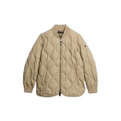 Damska kurtka puchowa Superdry. Brązowe kurtki damskie Superdry., m, bez wzorów, z puchu, bez kaptura. Za 484.00 zł.