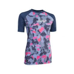 Koszulka surfingowa damska ION Lizz SS capsule pink. Czerwone koszulki sportowe damskie ION, m, bez wzorów, z lycry, bez kołnierzyka, bez ramiączek. Za 149.99 zł.