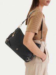 Beverly Hills Polo Club Torebka CEO-BHPC-C-011-09 Czarny. Czarne torebki do ręki damskie Beverly Hills Polo Club, bez wzorów, z materiału, bez dodatków. Za 259.99 zł.
