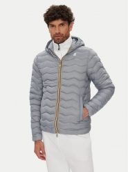 K-Way Kurtka przejściowa Jack K6121HW Szary Slim Fit. Szare kurtki męskie K-Way, m, bez wzorów, z syntetyku, bez kaptura. Za 849.99 zł.