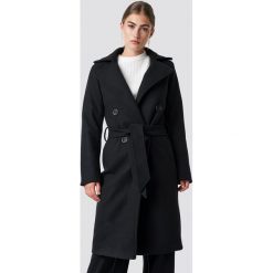 Rut&Circle Długi płaszcz Tove - Black. Płaszcze damskie marki Rut&Circle. Za 364.95 zł.