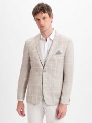 Finshley & Harding Kurtka z zawartością wiskozy - Maarten - Maarten Mężczyźni Modern Fit beżowy, 48. Brązowe kurtki męskie Finshley & Harding, m, bez wzorów, z wiskozy, eleganckie, bez kaptura. Za 549.95 zł.