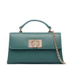 Torebka Furla. Zielone torebki do ręki damskie Furla, bez wzorów, wizytowe, bez dodatków. Za 1,104.00 zł.
