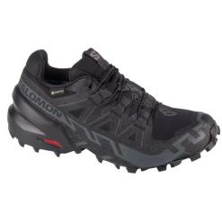 Buty Salomon Speedcross 6 Gtx 417434 czarne. Czarne obuwie sportowe damskie bez wzorów, z gore-texu, do biegania, salomon speedcross. Za 862.41 zł.