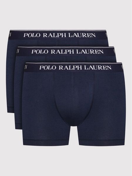 Polo Ralph Lauren Komplet bokserek 714835885004 Granatowy. Niebieskie bokserki męskie Polo Ralph Lauren, m, bez wzorów, z bawełny. Za 199.99 zł.