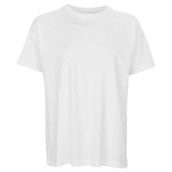 Męska Koszulka Boxy Oversize. Żółte koszulki sportowe męskie SOL'S, m, bez wzorów, bez kołnierzyka, bez ramiączek, trekkingowe. Za 90.99 zł.