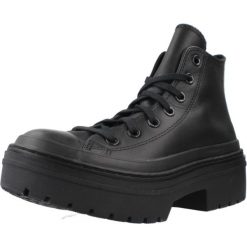 Tenisówki Converse Model Chuck Taylor All Star Lugged Heel Hi Kolor Czarny. Czarne trampki i tenisówki damskie Converse, bez wzorów, z tkaniny, casualowe, bez zapięcia. Za 441.95 zł.