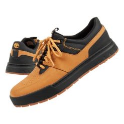 Buty sportowe Timberland Maple Grove. Brązowe buty sportowe męskie Timberland, z nubiku, bez zapięcia. Za 319.00 zł.