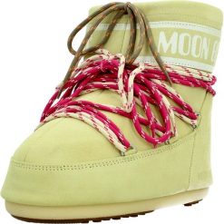 MOON BOOT MB ICON LOW SUEDE LACE Zielony. Zielone trekkingi damskie Moon Boot. Za 1,191.99 zł.