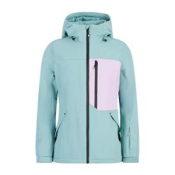 Damska kurtka narciarska Protest Salut. Niebieskie kurtki damskie Protest, na zimę, bez wzorów, bez kaptura, narciarskie. W wyprzedaży za 813.00 zł.
