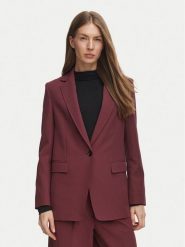 BOSS Marynarka C_Jabla3 50580309 Czerwony Regular Fit. Czerwone żakiety damskie Boss, bez wzorów, z syntetyku. Za 899.99 zł.