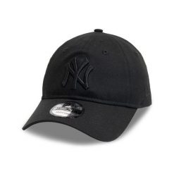 Czapka z daszkiem New Era MLB New York Yankees. Czarne czapki i kapelusze męskie New Era, bez wzorów, sportowe. Za 191.50 zł.