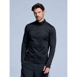 Bluza narciarska - Męska - Arctic 2.0 - Czarny. Czarne bluzy męskie POEDERBAAS, na zimę, m, bez wzorów, z elastanu, bez kaptura. Za 234.14 zł.