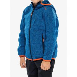 Kurtka polarowa chłopięca CMP Luminari. Niebieskie bluzy dla chłopców CMP, bez wzorów, z polaru, bez ramiączek, bez kaptura. Za 151.99 zł.