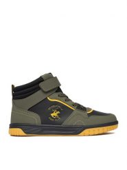 Beverly Hills Polo Club Sneakersy CEO-AVO-333-097A Khaki. Brązowe buty sportowe chłopięce Beverly Hills Polo Club, bez wzorów, ze skóry, bez zapięcia. Za 179.99 zł.