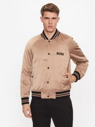 Boss Kurtka bomber 50483945 Beżowy Regular Fit. Brązowe kurtki męskie Boss, m, bez wzorów, z syntetyku, bez kaptura. Za 3,009.00 zł.