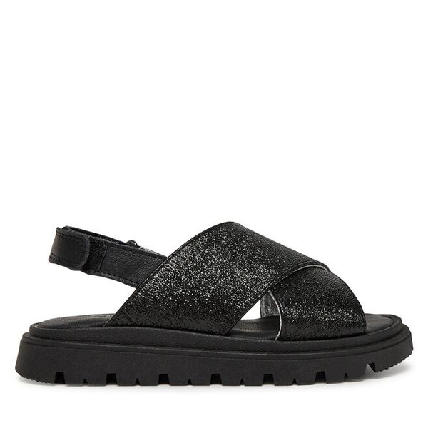 Sandały Primigi. Czarne sandały dziewczęce Primigi, bez zapięcia. Za 229.99 zł.