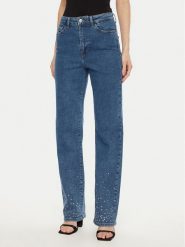 Pieces Jeansy 17153496 Niebieski Straight Fit. Niebieskie jeansy damskie Pieces. Za 199.99 zł.