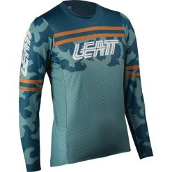 Bluza rowerowa damska Leatt Jersey MTB Gravity 4.0. Niebieskie bluzy damskie LEATT, s, bez wzorów, z jersey, bez kaptura. Za 266.99 zł.