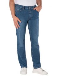 Męskie Spodnie Jeansowe Mustang Style Tramper Straight Denim Blue 1016437 5000 700. Niebieskie spodnie materiałowe męskie Mustang, l, bez wzorów, z denimu. Za 219.99 zł.