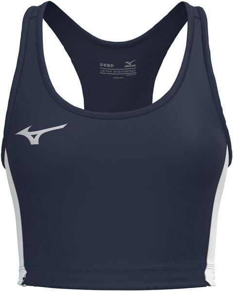 Biustonosz dla kobiet Mizuno RB. Niebieskie biustonosze Mizuno, bez wzorów, z elastanu. Za 156.00 zł.