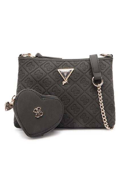 Guess Torebka J6GZ36 WR200 Czarny. Czarne torby i plecaki dziecięce Guess, ze skóry. Za 156.99 zł.