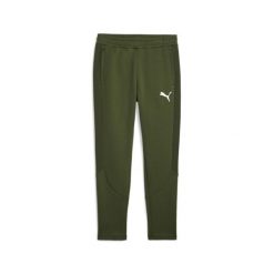 Spodnie Dresowe Sportowe Męskie Puma Evostripe. Brązowe buty sportowe męskie Puma, z dresówki, bez zapięcia, na fitness i siłownię. Za 195.99 zł.