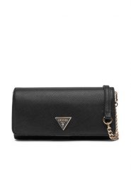 Guess Torebka Noelle II Mini HWZG96 72750 Czarny. Czarne torebki do ręki damskie Guess, z aplikacjami, ze skóry, wizytowe, bez dodatków. Za 339.99 zł.