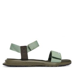 Sandały adidas. Zielone sandały męskie Adidas, trekkingowe. Za 179.99 zł.