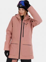 Kurtka Narciarska Damska Fundango Poplar ECO. Białe kurtki damskie Fundango, m, bez wzorów, z materiału, długie, bez kaptura, narciarskie. Za 499.00 zł.