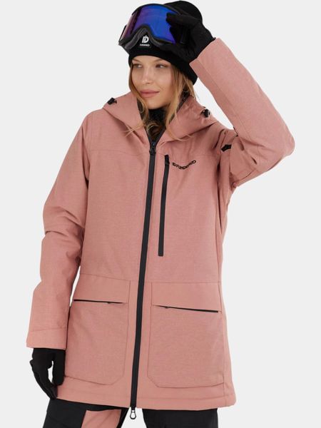 Kurtka Narciarska Damska Fundango Poplar ECO. Białe kurtki damskie Fundango, m, bez wzorów, z materiału, bez kaptura, narciarskie. Za 499.00 zł.