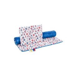 BOCIOLAND 75x100 kocyk + 35x30 poduszka zestaw minky Bałtyk. Kocyki dla dzieci marki Pulp. W wyprzedaży za 40.99 zł.