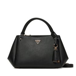 Torebka Guess. Czarne torebki do ręki damskie Guess, z aplikacjami, klasyczne, bez dodatków. Za 389.99 zł.