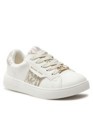 MICHAEL KORS KIDS Sneakersy MK100910 Biały. Białe buty sportowe dziewczęce MICHAEL KORS KIDS, bez wzorów, ze skóry, bez zapięcia. Za 229.99 zł.