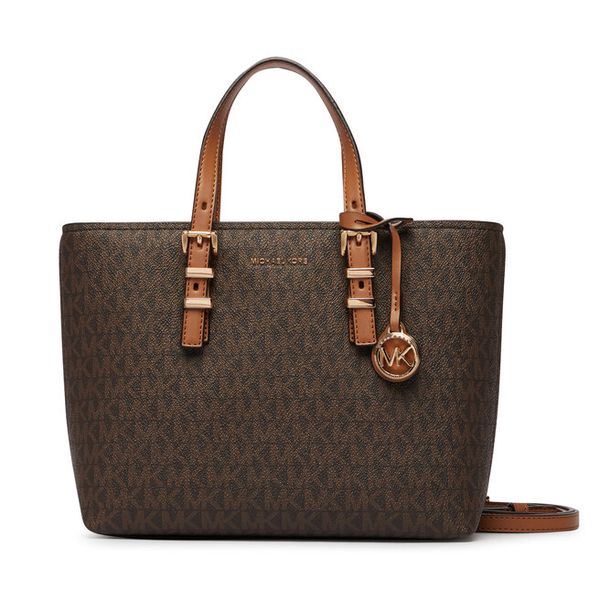Torebka MICHAEL Michael Kors. Brązowe torebki do ręki damskie MICHAEL Michael Kors, bez wzorów, klasyczne, bez dodatków. Za 791.99 zł.