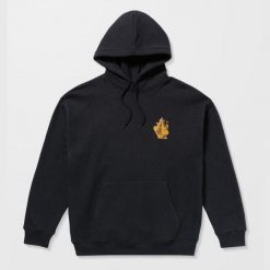 Bluza Volcom Callum Rooney PO Czarna. Czarne bluzy męskie Volcom, m, bez wzorów, bez kaptura. Za 380.66 zł.