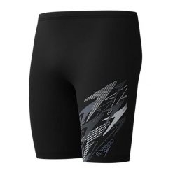 Spodenki do pływania Speedo Medley - jammery. Czarne kąpielówki męskie Speedo, m, bez wzorów, do pływania. Za 179.99 zł.