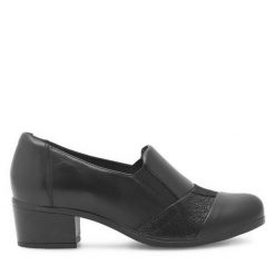 Półbuty Go Soft. Czarne półbuty na co dzień męskie GO SOFT, bez zapięcia. Za 229.99 zł.